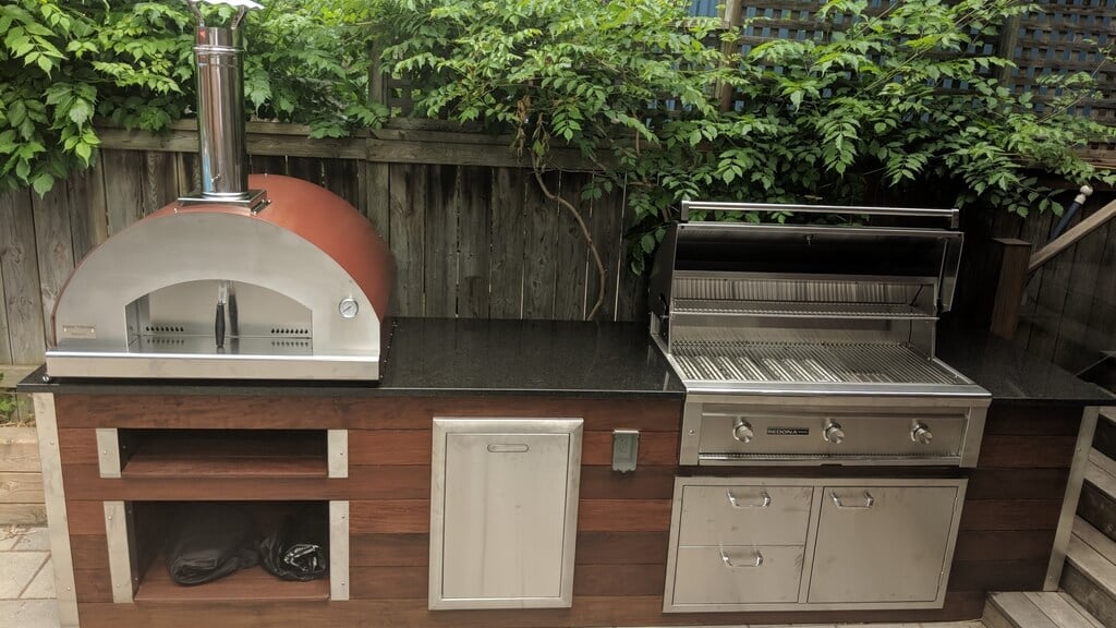 Outdoor Kitchen With Pizza Oven My, Outdoor Oven Kitchen